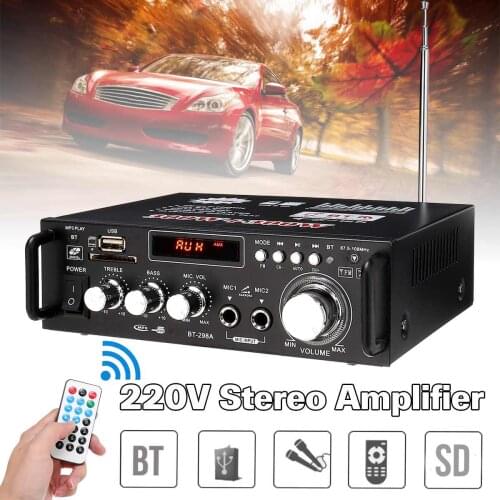 600w Car Amplifiers Audio bluetooth Amplifier Subwoofer Amplifier Audio Sound System Mini Amplifier Professional