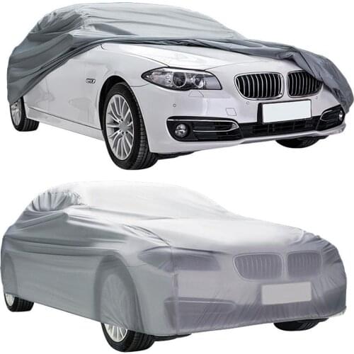 Exterior Car Cover Outdoor Protection Full Car Covers Cover Sunshade Waterproof Dustproof Universal for Hatchback Sedan SUV