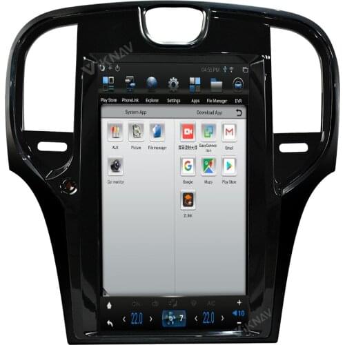 Car multimedia player for chrysler 300c 2013 2014 2015 2016 2017 2018 2019 android radio gps navigation