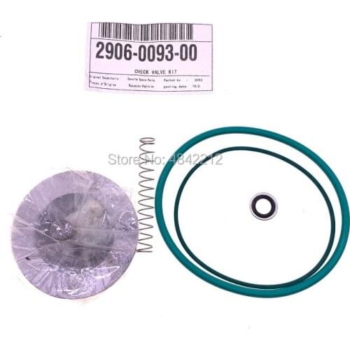 Free shipping 2pcs/lot 2906009300(2906 0093 00)oil stop valve kit O&S valve check valve kit for AC air compressor