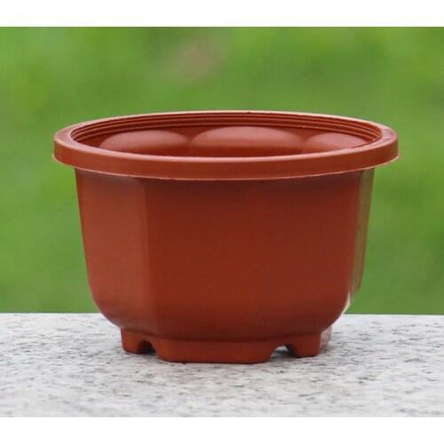 Flower Pot Eco-friendly Drainage Hole Plastic Modern Hanging Flower Pot for Outdoor