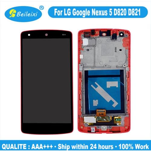 For LG Google Nexus 5 D820 D821 LCD Display Touch Panel Screen Digitizer Assembly