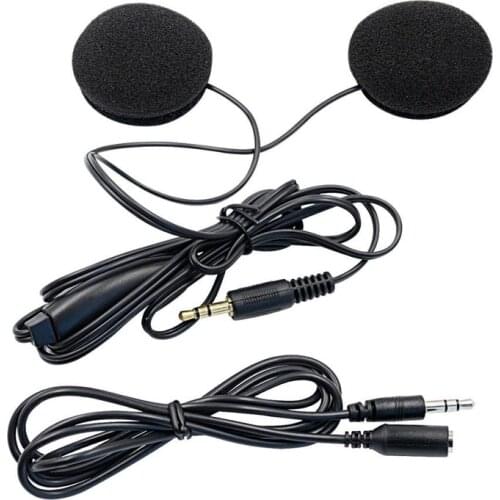 Motorbike Motorcycle Helmet Stereo Speakers Headphones Volume Control Earphone for MP3 GPS Phone Music