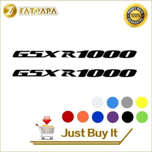 Motorcycle bike Fuel tank Wheels Fairing notebook Luggage helmet MOTO Sticker decals For SUZUKI GSXR 1000 GSX R1000