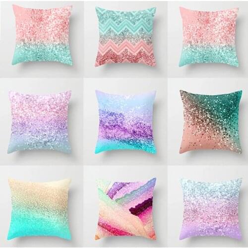 45x45 pink cute colour cushion cogines decorativos fall pillow cover rustic farmhouse decor purple decor cushion covers 60x60cm