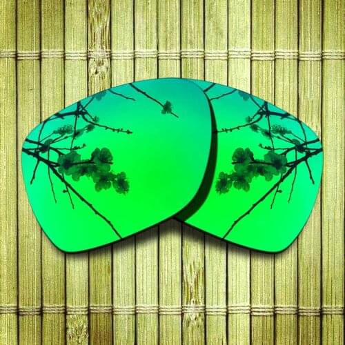 Polarized Replacement Lense For-Oakley Deviation Sunglasses Frame True Color Mirrored Coating - Green Options