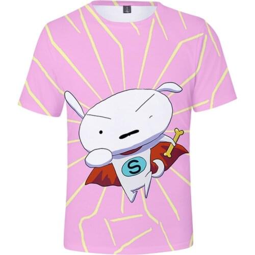 2020 Popular Mens T-shirt Cartoon Cute Casual t shirt Print Super Little White Trend Mens Girl Boy 3d t-shirt Short Sleeve Top