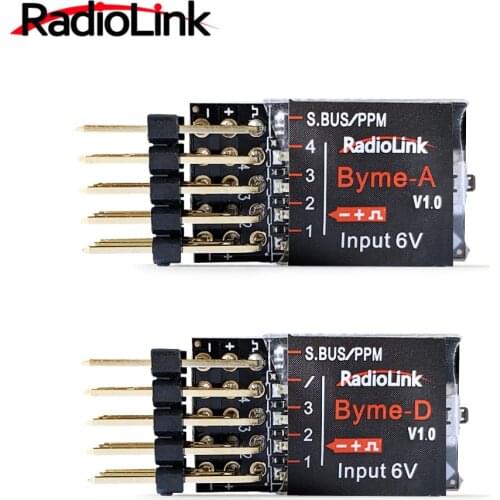 Radiolink Byme A D Fixed Wing Flight Control Gyroscope Self-stabilization Balance 3D Crane AeromodeDeltaWing Su27Paper Aircraft