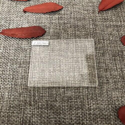 Size 50x50x2mm 240nm uv ir pass filter glass ZJB240