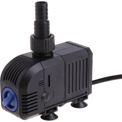 Adjustable Submersible Water Pump Aquarium Fountain Anticorrosive Fish Aquatic Pet Fish Tank Water Pumps Aquario Accessory 7-20W