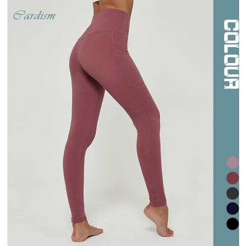 Cardism Yoga Pants High Waist Workout Seamless Leggings Sport Women Fitness Push Up Jogging Pants Women Gym Clothing