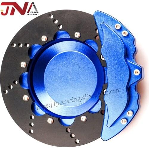 Blue Car Cigarette Ashtray portable Universal Aluminum Ashtray car accessories