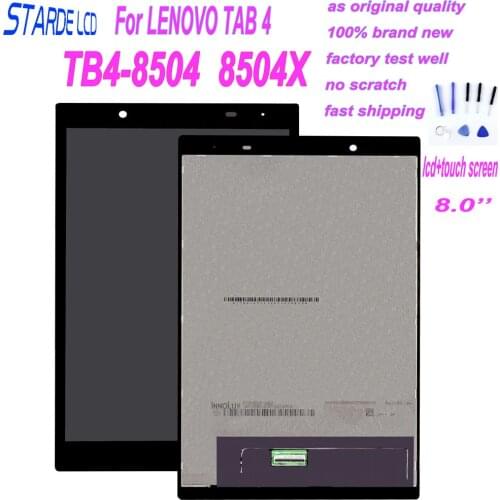 Starde Lcd for LENOVO TAB 4 TB4-8504 TB4-8504X 8504F LCD Display Touch Screen Digitizer Assembly Replacement