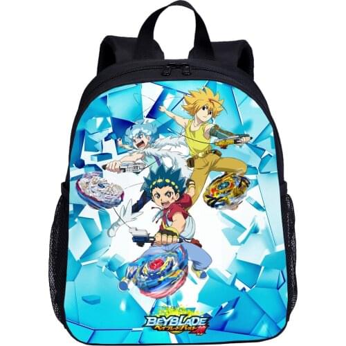 Anime Beyblade Burst Kindergarten Bag For Kids Child School Bag Kids Cartoon Backpack School Back Pack Boys High Quality