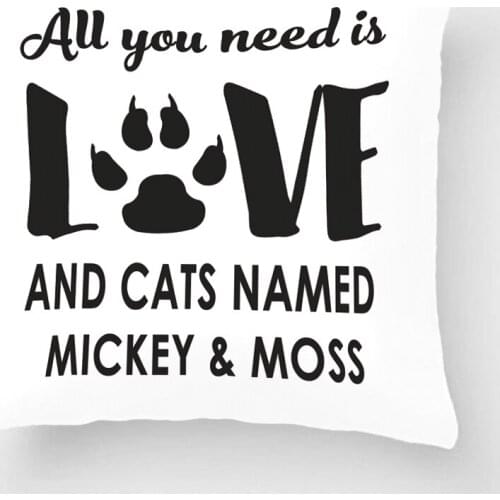 All You Need Is Love Custom Throw Pillow Case Decorative Cushion Cover Pillowcases Can Choose Color Customize Gift By LVSURE