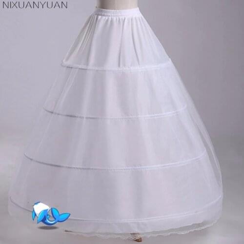 NIXUANYUAN Petticoat For Wedding Dress Tulle Women Underskirt jupon mariage Crinoline enaguas novia anagua de vestido de noiva