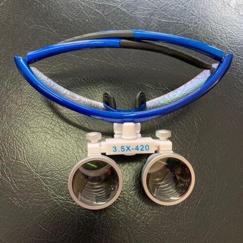 2.5X 3.5X Binocular Dental Loupe Surgical Dentists Magnifier Medical Operation Loupe