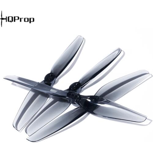 2Pairs HQPROP T4X2.5 Grey 4025 2-Blade PC Propeller for RC FPV Racing Freestyle 4Inch Toothpick Micro Long Range LR4 Drones