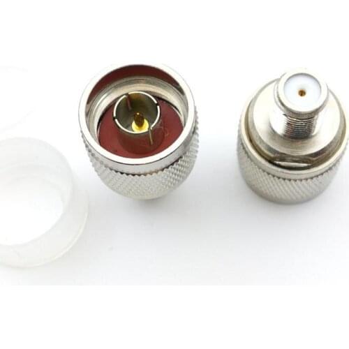 20pcs brass N Male Plug - F Female RF connector Adapter