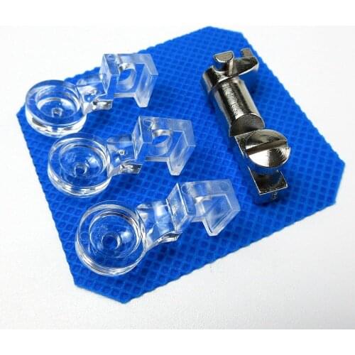 3 Sets Clarity Clear Quilting Couching Decorative Foot For Bernina Old Style