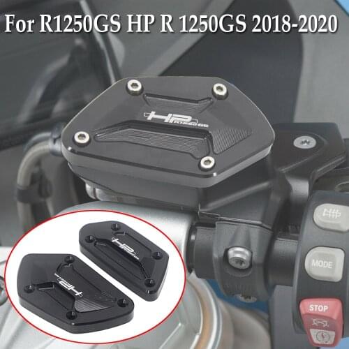 For BMW R1250GS HP R 1250GS R1250 GS 2018 2019 2020 Motorcycle CNC Aluminum Front Brake Clutch Fluid Reservoir Cap Tank Cover
