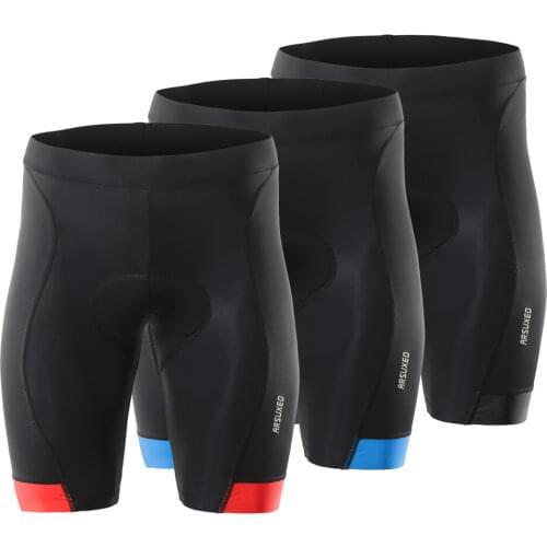 Gel Pad Cycling Mountain Bike Shorts Men Downhill MTB Bicycle UnderpantsSummer Quick Dry Black Underwear Shorts