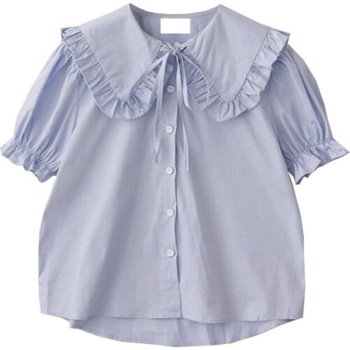 Голубые блузки Himifashion China At AliExpress