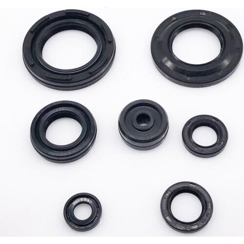 Motorcycle Engine Oil Seal Kit for Yamaha Banshee YFZ350 1987-2006 Oil Seal Set