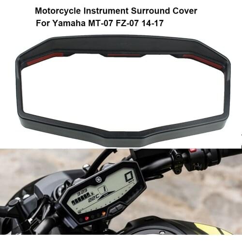 Motorcycle MT 07 Instrument Surround Gauge Panel Cover For Yamaha MT-07 FZ-07 2014 2015 2016 2017