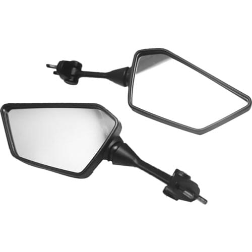 Motorcycle Pentagon Side Rear View Mirrors For KAWASAKI NINJA 250R EX250