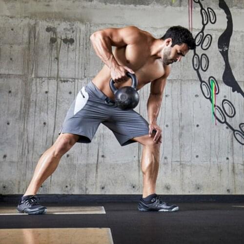 Mens New Fitness Shorts Squat Sports And Leisure Running Hit Color Stitching Loose Quick-Drying Breathable Beach Pants