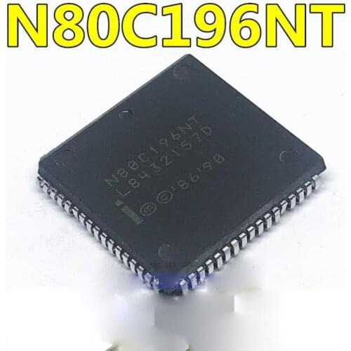 New TN80C196NT N80C196NT PLCC68 2Pcs/Lot
