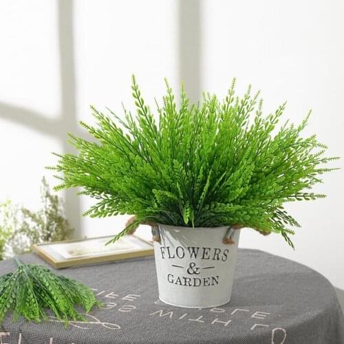 New Artificial Shrubs Creative Decorative Artificial Plant Simulation Plant Plastic Plants Wall Home Accessories