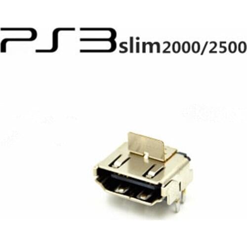 Original NEW HDMI-Compitable Socket Connector Port For PS3 Slim CECH-250X/CECH-200X HDMI-Compitable Socket Port
