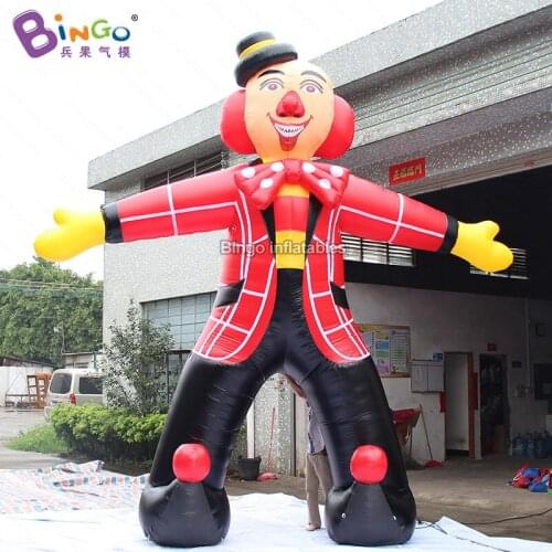 Personalized 16 feet tall inflatable big clown / 5m height inflatable clown for decoration toys