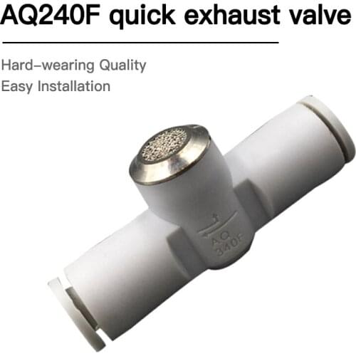 Type High quality fittings J-AQ240F 04-00/240F-06-00 Fast Exhaust Valves Pneumatic Components