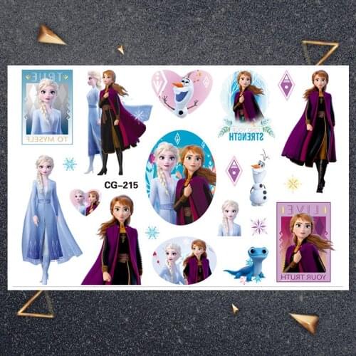 Hasbro Santa Claus sticker Children Cartoon Temporary Tattoo Sticker For Boys Cartoon Toys Waterproof Party Kids Gift