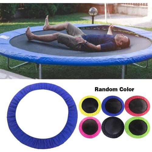 Round Trampoline Replacement Safety Pad Tear-Resistant Trampoline Edge Cover Spring Cover Edge Protector Round Frame Pad New