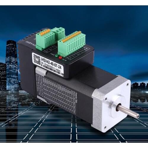 1 pcs IHSV42-40-07-24 NEMA17 Integrated Servo Motor 24VDC 78W with 1000 Lines Encoder brushless driver