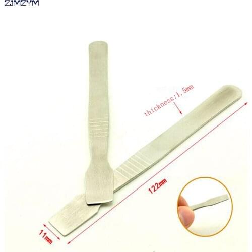 10PC/set Stainless steel Mobile pry bar LCD screen open shell bar Metal demolition bar LCD repair tool for Mobile phone