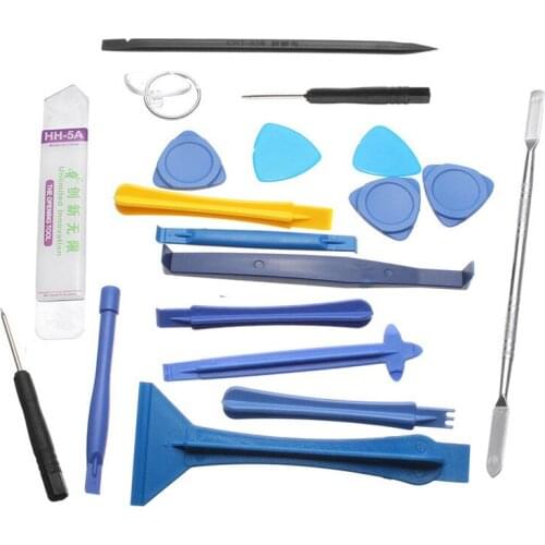 19 pcs 1 Sets Opening Repair Tools Laptop Phone & Screen Disassemble Tools Set Kit For iPhone For iPad Cell Phone Tablet PC