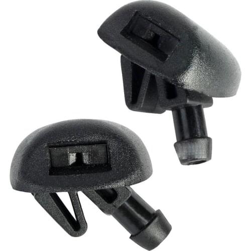 2PCS Car Front Washer Windshield Wiper Nozzle Spray for Citroen C3 C4 For Peugeot 206 Car Accessories