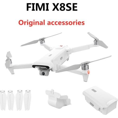 FIMI X8SE 2020 Drone Original Accessories Parts 11.4V 4500mAh Battery Propeller Blade FIMI X8SE Quadcopter Spare Part