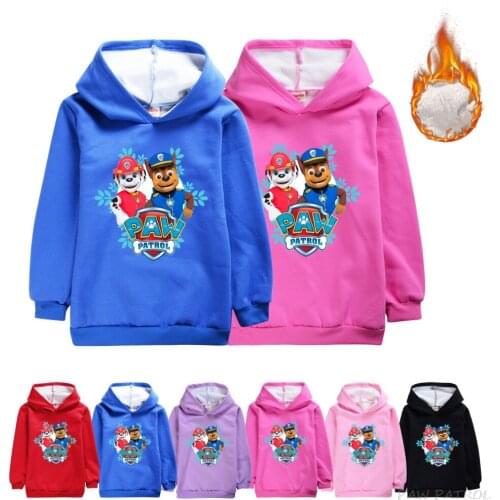 PAW PATROL fashion childrens clothing Princess girl hooded boy hooded sweater cardigan jacket