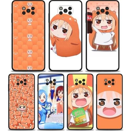 Himouto! Umaru-chan Case For Poco X3 M3 Pro NFC F1 Cover for Mi Note 10 Pro Fundas for Mi CC9 Pro CC9E A3 A2 Coque