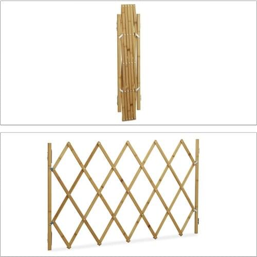 Baby Pet Isolation Fence Dog Puppy Cats Isolation Gate Simple Stretchable Wooden Fence Barrier Wooden Safety Gate