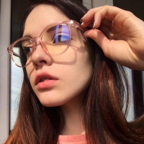Fashion Transparent Optical Lens Plastic Glasses Frames for Women Cat Eye Men Eyeglasses Computer Eyewear Frame Oculos
