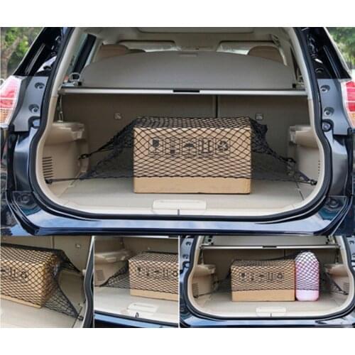 Car Trunk Storage Elastic Mesh Net 4 Hooks Fit For Peugeot 206 207 208 2008 3008 301 307 308 3008 406 407 408 4008 508 5008
