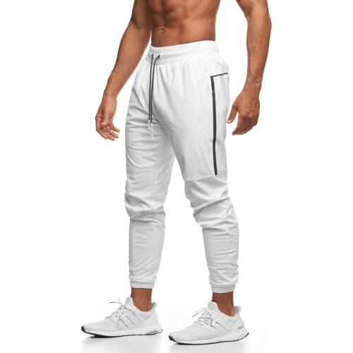 Running Jogging Pants Men Joggers Sweatpants Quick Dry Bodybuilding Workout Trousers Mens Sport Gym Fitness Training Track Pants