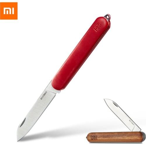 Xiaomi 6 inch Stainless Steel Folding Fruit Knife Chef Cutter Kitchen Peeler Paring Cutter for Cheese Vegetable kitchen Tools